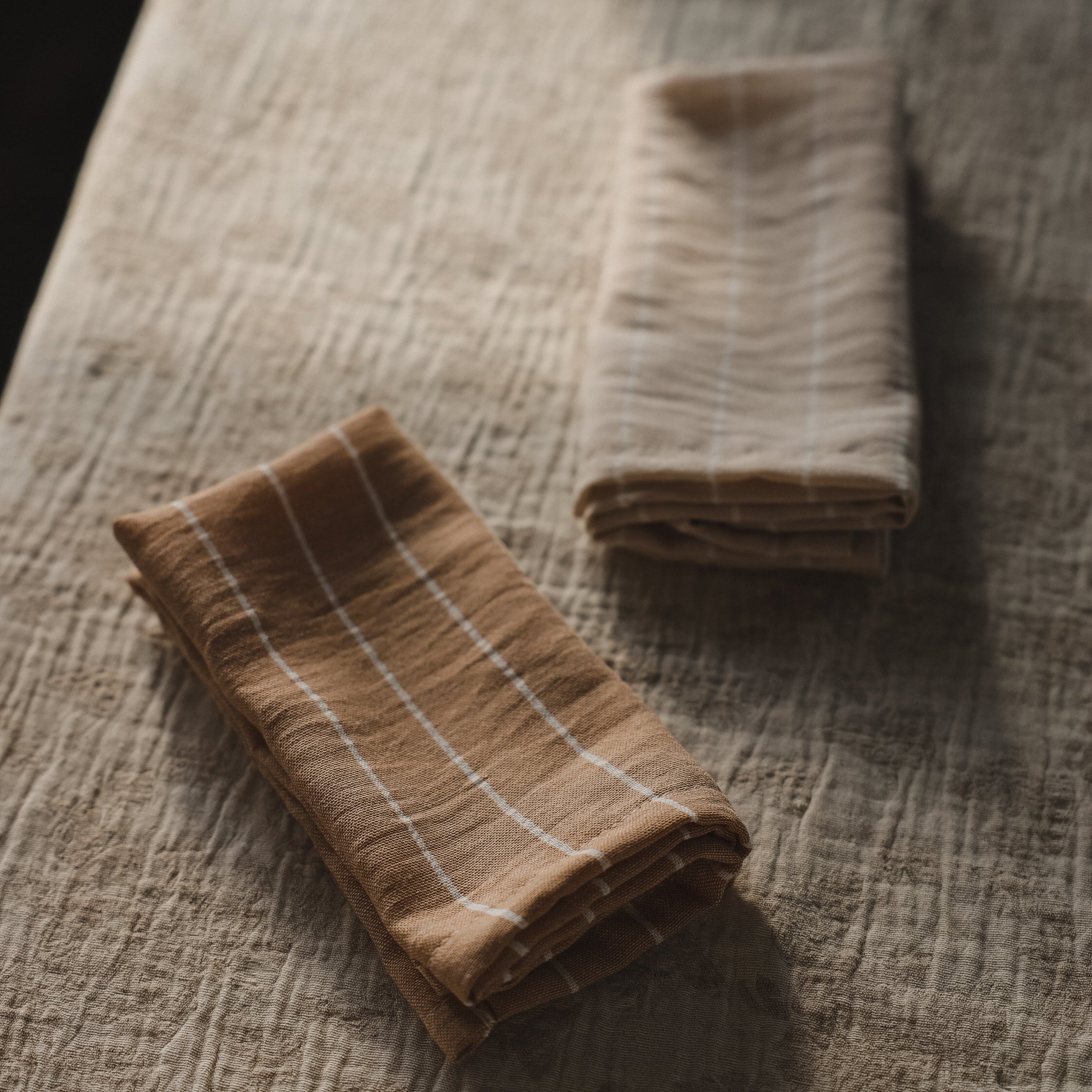 Duo de serviettes de table — Aube