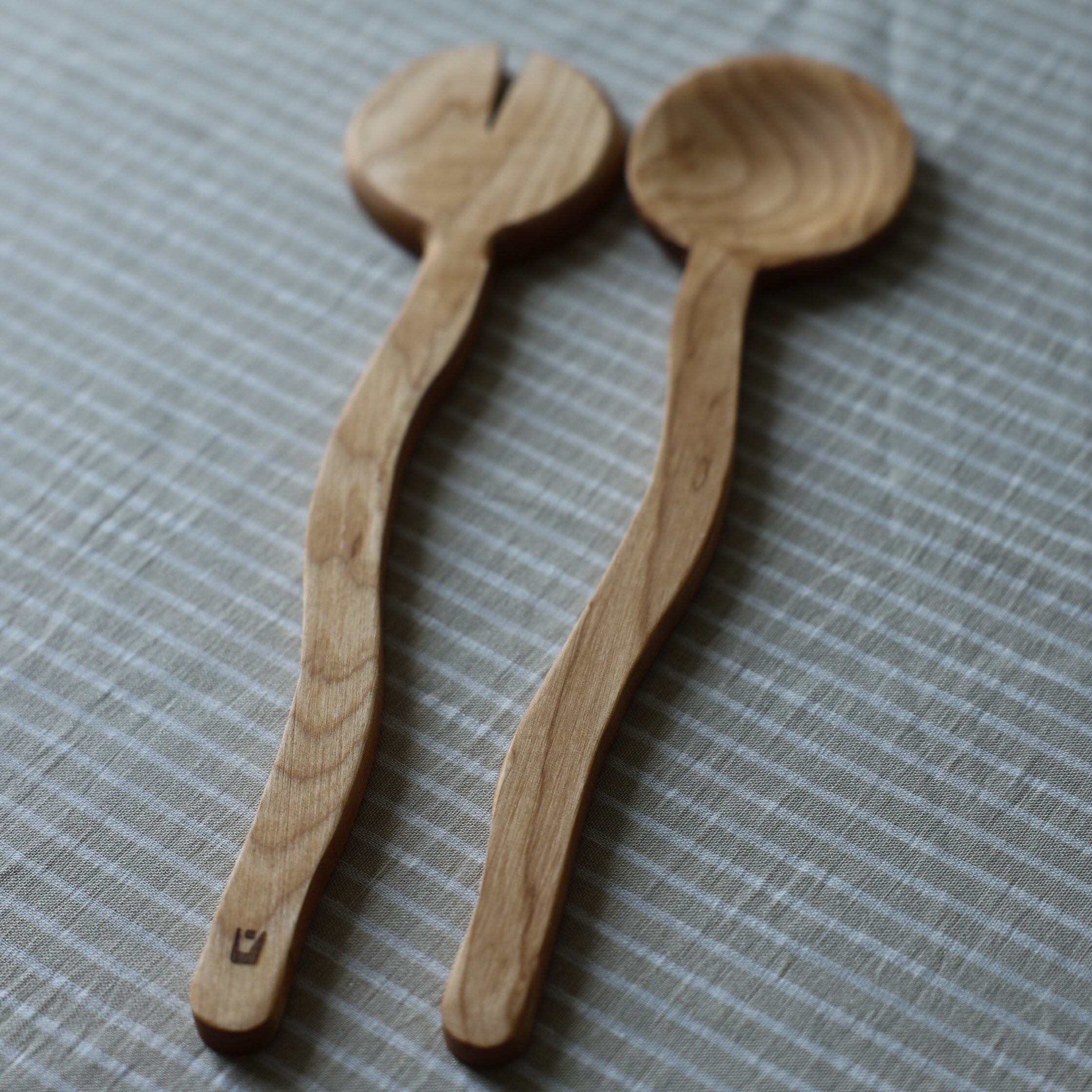 Cuillère de bois — Courbe