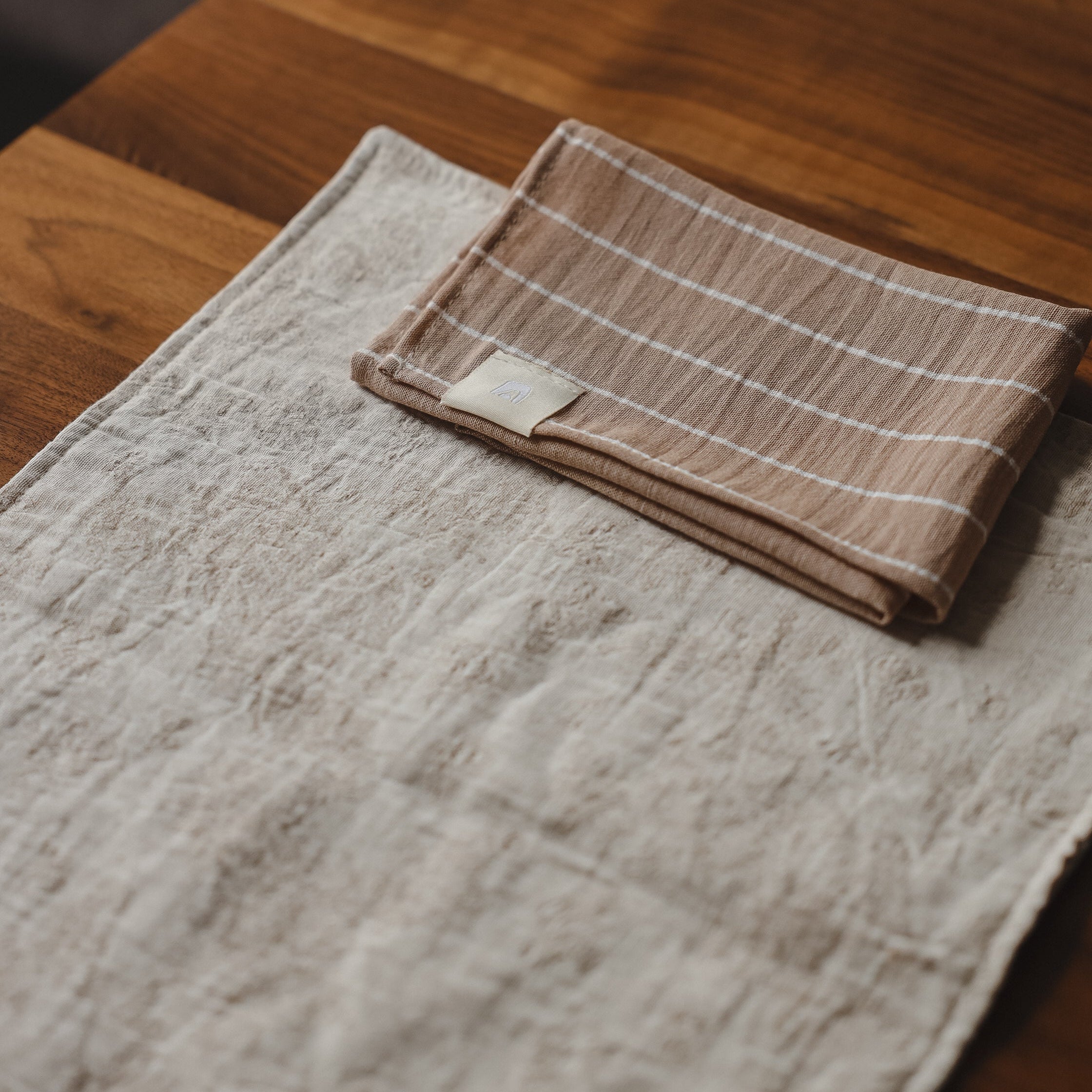 Duo de serviettes de table — Aube