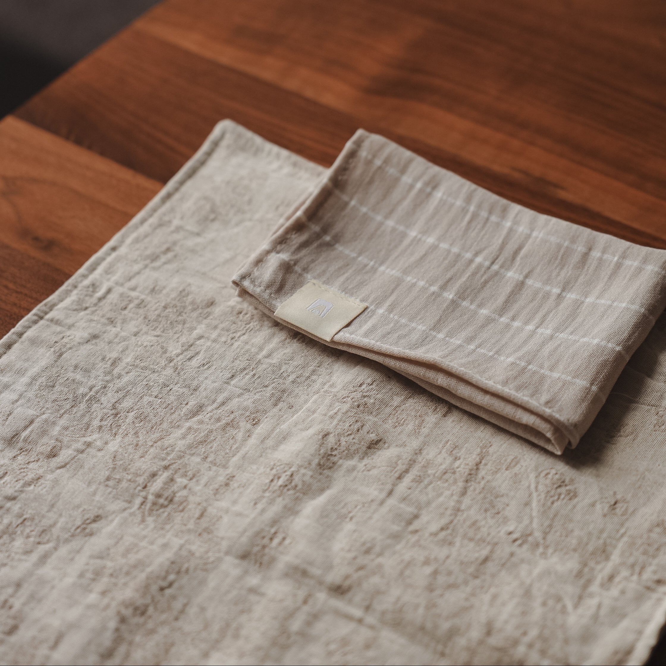 Duo de serviettes de table — Aube