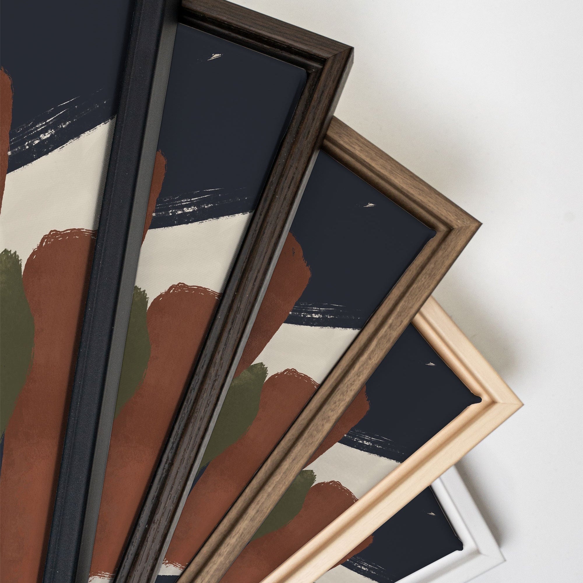 Oeuvre sur toile étirée — Floraisons