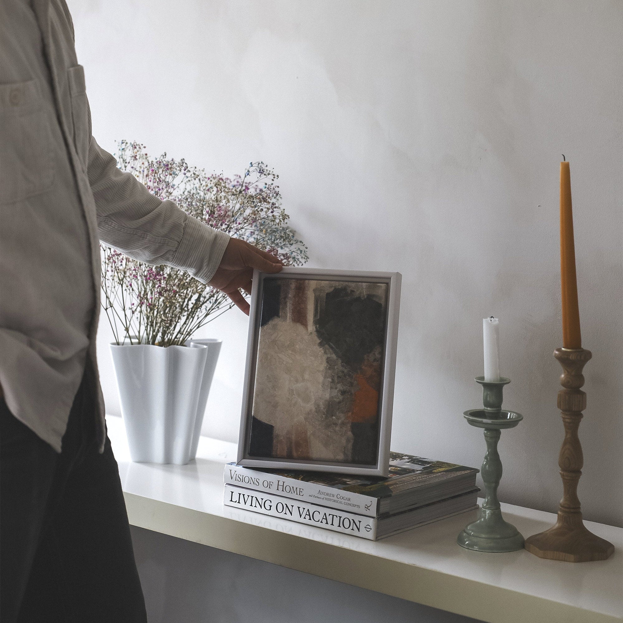 Oeuvre sur toile étirée — Organique